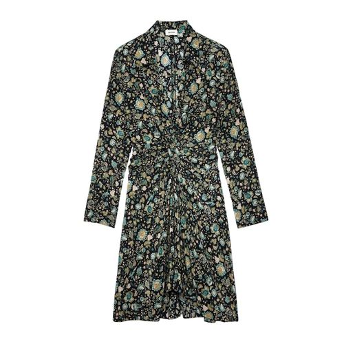 Robe Rozo 100% Soie Noir - Taille S - Zadig & Voltaire - Modalova