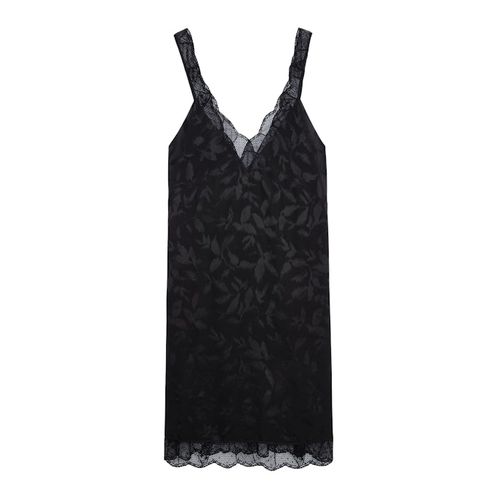 Robe Renelle Soie Jacquard Noir - Taille S - Zadig & Voltaire - Modalova