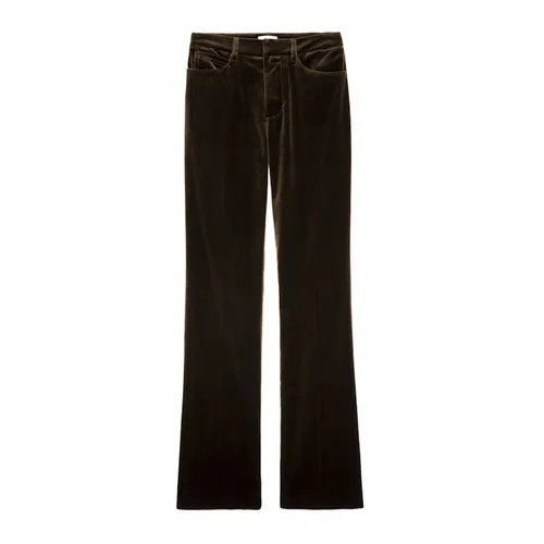 Pantalon Pistol Velours Kaki - Taille 34 - Zadig & Voltaire - Modalova