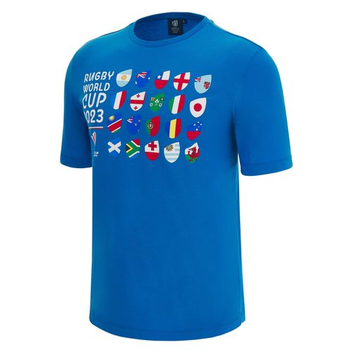 T-shirt bleu & drapeaux RWC France 2023 - MACRON - Modalova