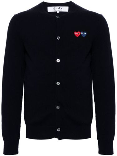 Cardigan double coeurs - Comme Des Garçons Play - Modalova