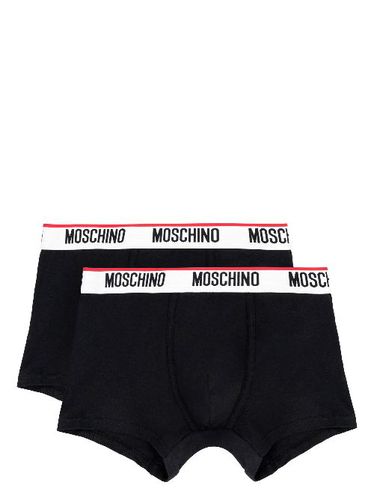 Moschino set de deux boxers - Noir - Moschino - Modalova