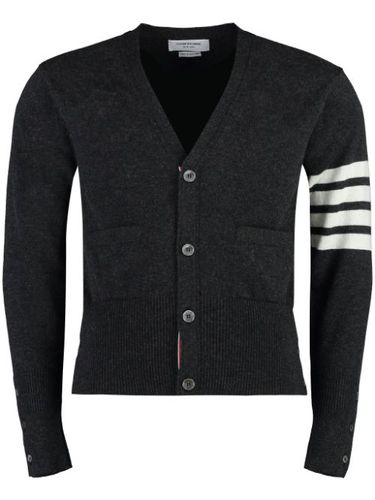 Cardigan rayé en cachemire - Thom Browne - Modalova