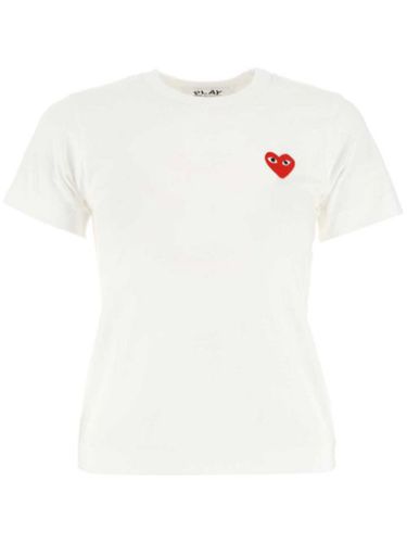 T-shirt à patch cœur brodé - Comme Des Garçons Play - Modalova