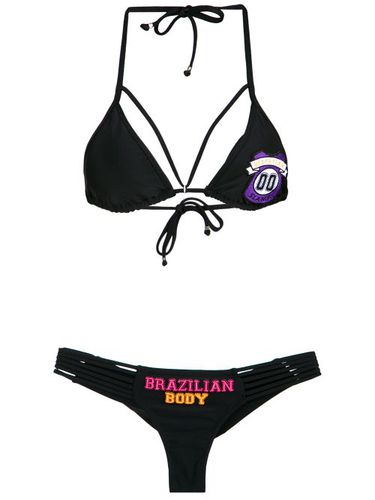 Embroidered bikini set - Amir Slama - Modalova