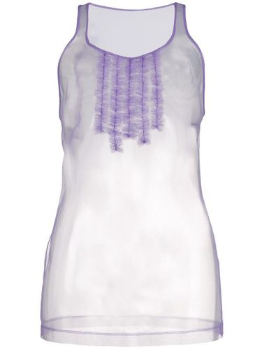 Ruffle-trimmed tank top - DSQUARED2 - Modalova