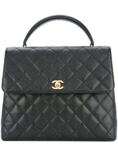 Sac à main à design matelassé - CHANEL Pre-Owned - Modalova