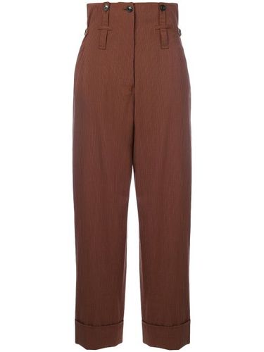 High waist striped trousers - Jean Paul Gaultier Pre-Owned - Modalova