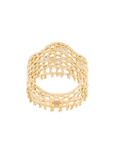 Bague orné de diamants - Aurelie Bidermann - Modalova