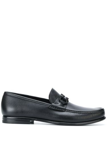 Ferragamo mocassins Gancini - Noir - Ferragamo - Modalova