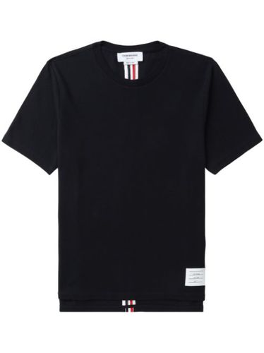 T-shirt à bande tricolore - Thom Browne - Modalova