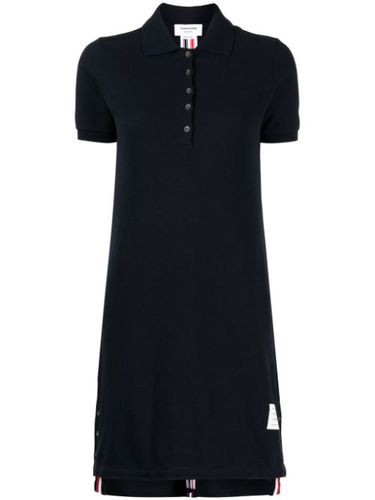 Robe-polo à détail de rayures - Thom Browne - Modalova