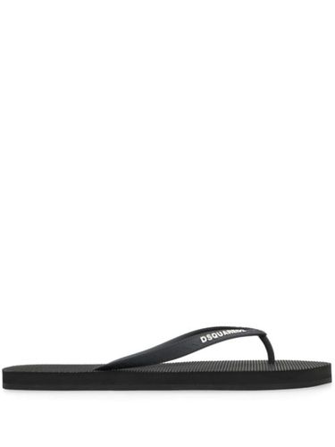 DSQUARED2 tongs à logo - Noir - DSQUARED2 - Modalova