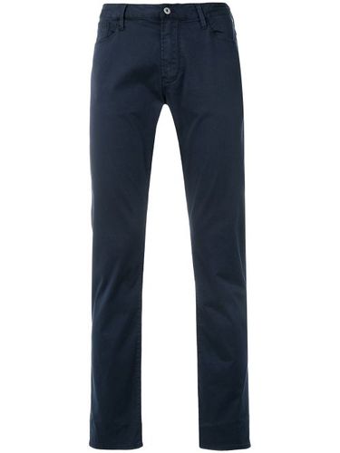 Straight-leg trousers - Emporio Armani - Modalova