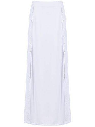 Amir Slama side slits skirt - Blanc - Amir Slama - Modalova