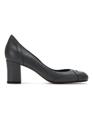 Panelled leather pumps - Sarah Chofakian - Modalova