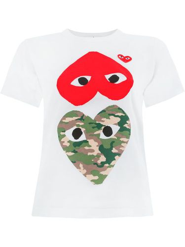 T-shirt à logo imprimé - Comme Des Garçons Play - Modalova