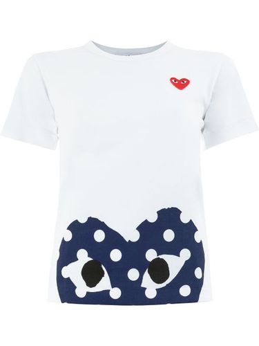 T-shirt à logo imprimé - Comme Des Garçons Play - Modalova