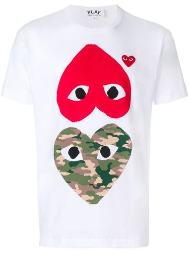 T-shirt à logo imprimé - Comme Des Garçons Play - Modalova