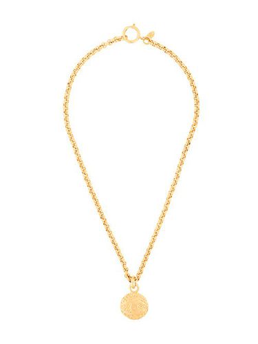 S quilted necklace - CHANEL Pre-Owned - Modalova