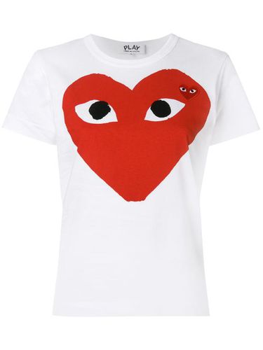 T-shirt à imprimé cœur - Comme Des Garçons Play - Modalova