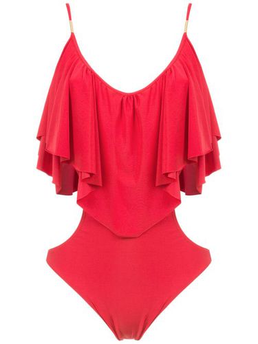 Brigitte ruffled bodysuit - Rouge - Brigitte - Modalova