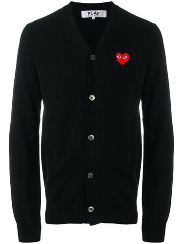 Cardigan à patch logo poitrine - Comme Des Garçons Play - Modalova