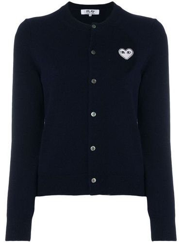 Embroidered heart cardigan - Comme Des Garçons Play - Modalova