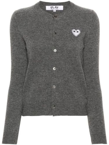 Cardigan à détail de cœur - Comme Des Garçons Play - Modalova