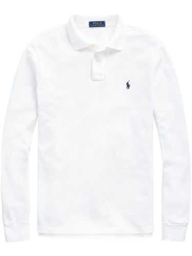 Polo manches-longues à logo brodé - Polo Ralph Lauren - Modalova