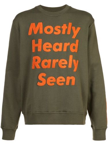 Logo patch sweatshirt - Mostly Heard Rarely Seen - Modalova