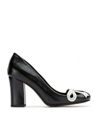 Panelled leather pumps - Sarah Chofakian - Modalova