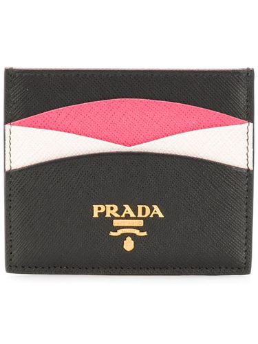 Porte-cartes en cuir Saffiano - Prada - Modalova