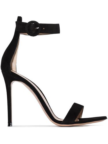 Sandales 105 en daim - Gianvito Rossi - Modalova