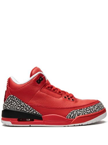 AJ3770438 UNIVERSITY RED/BLACK-CEMENT Furs & Skins->Leather - Jordan - Modalova