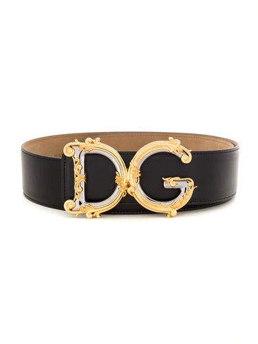 Ceinture à boucle à ornements - Dolce & Gabbana - Modalova