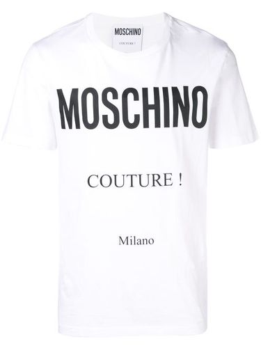 T-shirt Couture! à logo - Moschino - Modalova