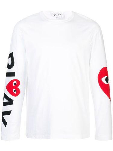 T-shirt imprimé à manches longues - Comme Des Garçons Play - Modalova