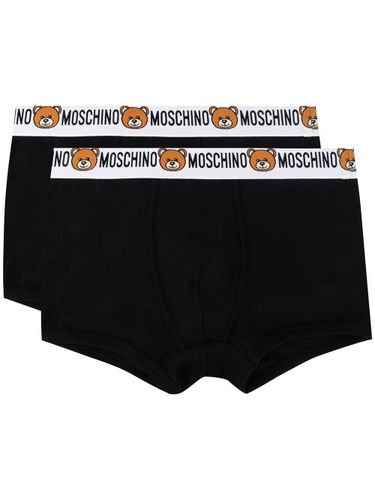 Lot de deux boxers à logo - Moschino - Modalova