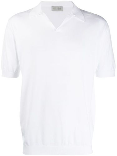 John Smedley polo Noah - Blanc - John Smedley - Modalova