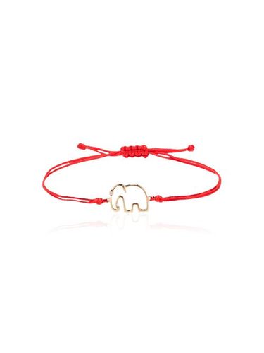 Elephant tie bracelet - Yvonne Léon - Modalova