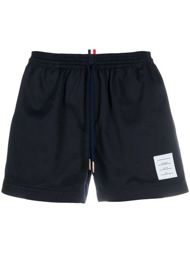 Short à détails rayés - Thom Browne - Modalova