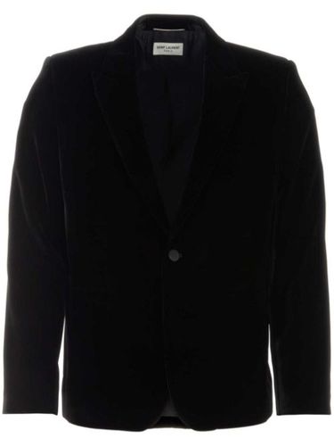 Blazer ajusté en velours - Saint Laurent - Modalova