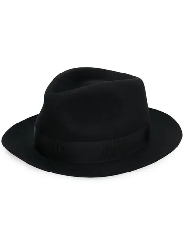 Borsalino fedora hat - Noir - Borsalino - Modalova