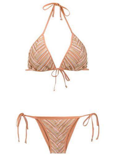 Bikini à imprimé graphique - Amir Slama - Modalova