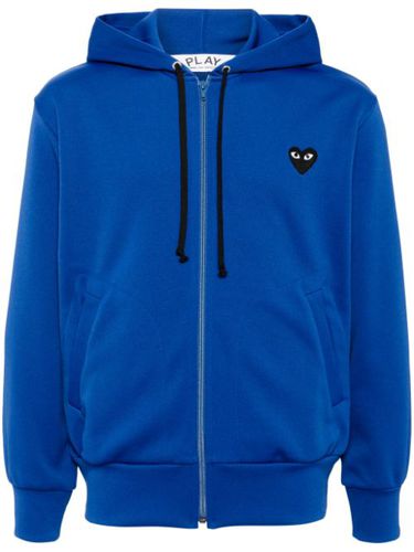 Hoodie zippé à patch cœur - Comme Des Garçons Play - Modalova