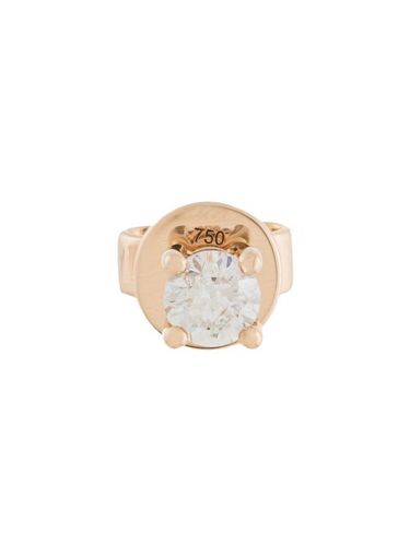 Kt rose gold NATALIA diamond single stud - ALINKA - Modalova