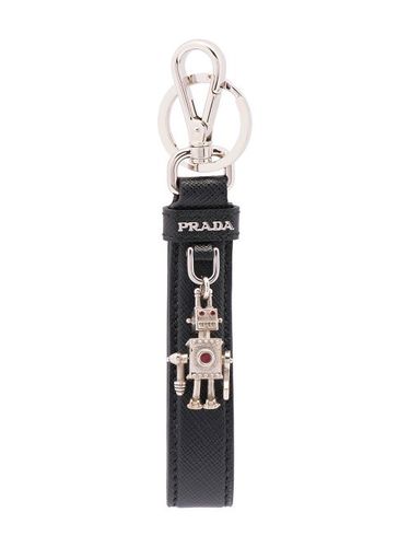 Porte-clés en cuir Saffiano - Prada - Modalova