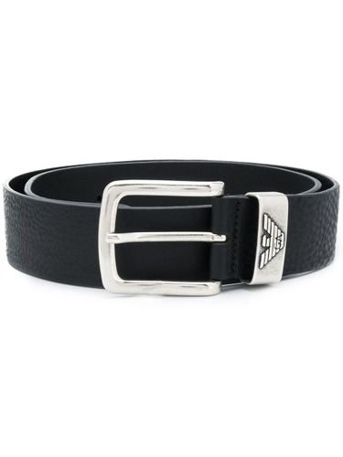 Ceinture à plaque logo - Emporio Armani - Modalova