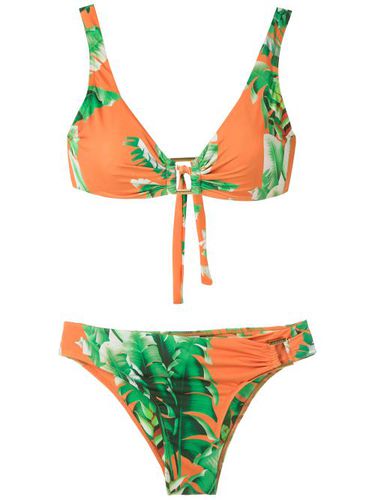 Amir Slama bikini à fleurs - Vert - Amir Slama - Modalova